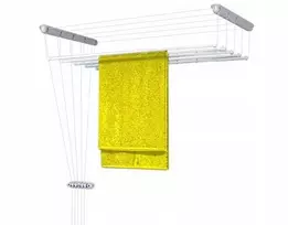 Lubų džiovyklė voniai, balkonui, 140 cm, 6 strypai