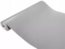 Pilka lipni matinė plėvelė baldams, spintelėms, palangėms, renovacijai
