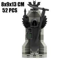 MOC Halloween Hell Cemetery Model Building Blocks DIY Bricks Horror Pumpkin Decoration Ghost Figures Toys for Children,Kids