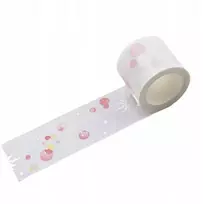 Acculon Dekoratyvinė washi juosta saulė sidabrinės žvaigždės 4 cm x 5 metrai