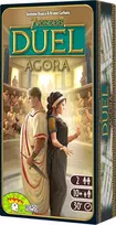 Repos Production, 7 Wonders Duel: Agora Expansion, stalo žaidimas, nuo 10 metų, 2 žaidėjai, 30 minučių žaidimo trukmė
