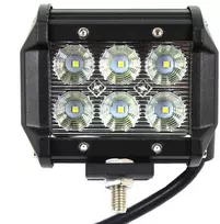 Darbinis šviestuvas 6 led panelis 18w cree halogenas 12v 24v