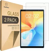 Mr.shield ekrano apsauga, suderinama su Teclast P25t 2023 10.1 colio planšetiniu kompiuteriu [2 vnt.] Apsauginis stiklas, ekrano apsauga, 9h kietumas, Hd skaidri ekrano apsauga