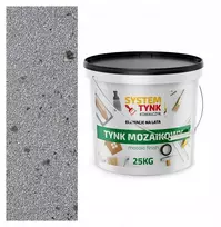Dekoratyvinis mozaikinis tinkas su sidabrine ir juoda žėrute M51 25 kg