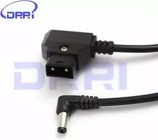 Drri 5.5x2.1mm dc į dtap maitinimo kabelis, skirtas atomos shogun monitoriui/ninja inferno (alkūninis dc kabelis)