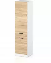 Stovinti virtuvės spintelė, virtuvės kolona, apatinė cargo spintelė ąžuolas sonoma 60cm