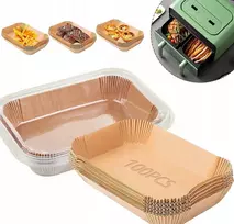Kepimo popierius, įdėklai į gruzdintuvę Air Fryer x100 21cm