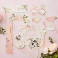Ginger Ray Rekvizitai fotosesijai - Floral mergvakaris