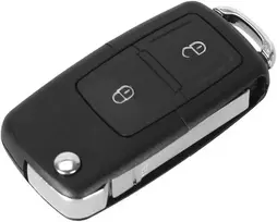 2 Mygtukų Automobilio Raktų Dėklas Vw Bora Golf Passat Polo Touran