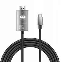 Usb-c į hdmi kabelis full hd 4k 60hz 2m