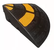 Guminis bortelio užvažiavimas, 10 cm aukščio bortelio rampa - užbaigimas