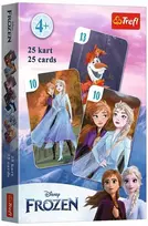 Trefl Kortų žaidimo rinkinys „juodasis Petras“ Frozen 2 kortos su pasakų motyvais, kortos žaidimų gerbėjams, kortos su mėgstamais personažais vaikams