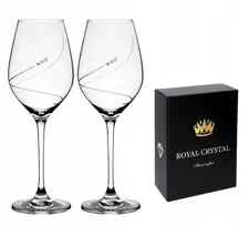 Vyno taurės 360ml 34799 Crystals (2vnt)