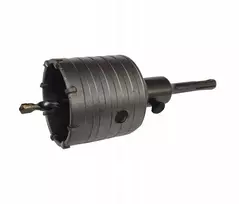Betono skylės grąžtas 65mm adapteris sds+ freza