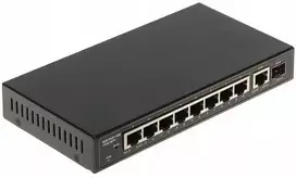 Switch Poe Gtx-alm1-9-81sfp, 8 portų, 10/100/1000Mbps, Sfp