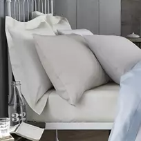 Vienspalvis medvilninis perkelio neutralus 200tc Oxford pagalvės užvalkalas 50 x 80 cm