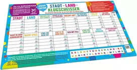 Kylskapspoesi Ab Stadt-land-klugscheisser žaidimo blokas - Junior Edition