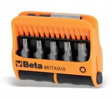 Beta 10 antgalių ir magnetinio laikiklio rinkinys dėžutėje