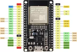 Esp32 plėtros plokštė, 38pin, Wifi, Bluetooth, Cp2102