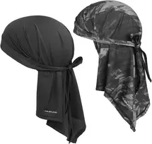 Hasagei Bandana kvėpuojanti galvos juosta veido bandana greitai džiūstanti Durag elastinga bandana vyriška kaklaskarė sportinė bandana galvos šalikas
