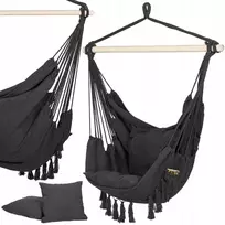 Springos braziliškas hamakas sodo sūpynės pakabinamas krėslas boho