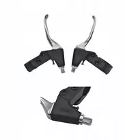 NECO Nexelo V-brake tipo dviračio stabdžių rankenėlės pora 2 pirštams Mtb Treking