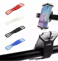 Silikoninis telefono gps laikiklis motociklui dviračiui paspirtukui
