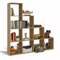 Step rs-40 pakopinis lentynų blokas, ąžuolo artisan spalvos, svetainei, biurui