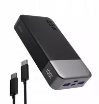 Nobis Powerbank 20000mah 45w Greitas Įkrovimas su Ekranu
