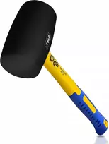 Skil S&r Guminis plaktukas juodas, neslystanti rankena Fbrg 680g 65mm kaučiukas