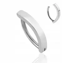 Breil Piercing'o auskaras į bambą Sidabrinis Plienas 316l 1.6/10
