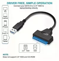 Default Usb 3.0 į Sata adapteris 2.5" Ssd/hdd, 5gbps