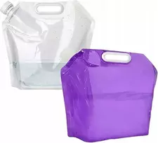 Komplektas kempingo vandens maišelių 5l x 2vnt. gertuvė kanistras