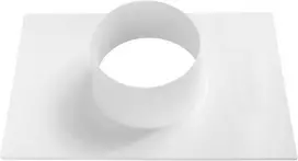 Vent Systems Ø100 mm ventiliacijos ortakio jungties flanšas tiesus ventiliacijos vamzdis plastikinis ortakio jungties plokštė vėsinimo šildymo ventiliacijos sistemai hvac 10 cm