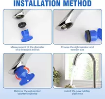 5 perlator raktų rinkinys, maišytuvo aeratorius, skirtas neoperl perlator m18.5 sieteliui, grohe perlator universalūs raktai, aeratoriaus įrankio aeratoriaus adapteris m16.5/m18.5/m21.5/m22/m24