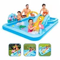 Didelis pripučiamas baseinas vaikams 500l 257x216x84 - sodui, erdvus