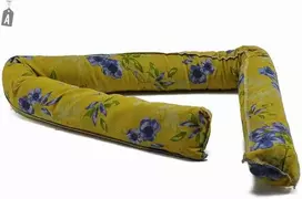 Briancasa medvilninė durų/langų uždanga nuo skersvėjo - atsitiktinė spalva 120cm