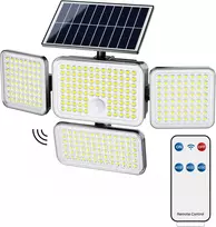 Onlywin saulės šviestuvai, skirti naudoti lauke su judesio davikliu, 304 led, 8500 k judesio daviklis, lauko saulės, 4 reguliuojamos galvutės, 3 šviesos režimai, ip65 vandeniui atsparus saulės judesio daviklis lauke, 1 vnt.