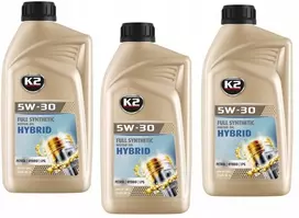 K2 sintetinis variklio alyva 5w30 Hybrid Sp with Rc Gf-6 hibridams 1l
