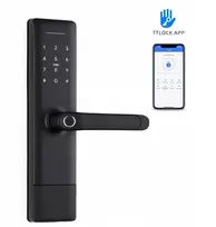 Išmanioji durų rankena Bot Ttlock H3 juoda