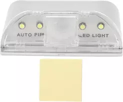 Spacnana led rakto skylutės šviesos jutiklis, šviesos valdymas, durų užrakto lemputė, pir naktinė infraraudonųjų spindulių tualeto lemputė, išmanus judesio jutiklis spintelės apšvietimas su apšvietimu