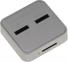 Kalea-informatique usb dokas, skirtas m2 sata ssd ir m.2 nvme ssd. usb 3.2 gen2 10gb dokas su sd express kortelių skaitytuvu