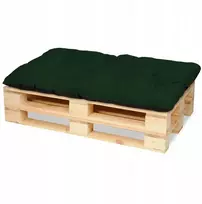 Superkissen24 Sodo baldų pagalvėlės iš palečių, vandeniui atsparus 2 vnt. komplektas 120x80+120x38