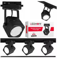 Ledkia Reflektorių rinkinys bėgelių lempa gu10 x3 led bėgių sistema 1m