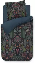Pip Studio Pavoni perkelio patalynės komplektas, tamsiai mėlynas, dydis 135 x 200 cm