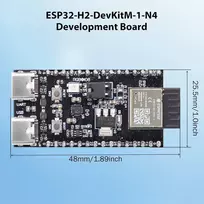 Esp32-h2 Esp32-h2-devkitm-1-n4 kūrimo plokštė Aywhp 1 vnt. Iot kūrimo plokštė 512kb 320kb Rom Type-c sąsaja su Wifi + Bluetooth 5.0, suderinama su Arduino