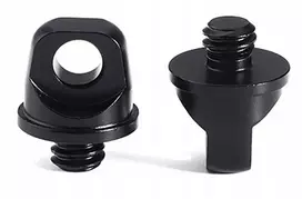 Objektyvas Statyvo varžtas adapteris dirželio tvirtinimas prie fotoaparato 1/4"