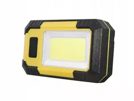 Lamex led cob 10w 6000k 600lm darbo lempa su įkraunama baterija ir magnetu usb 4000ma