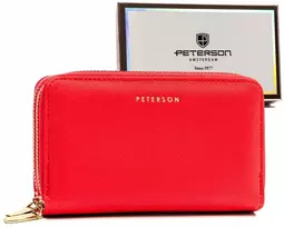 Peterson elegantiška moteriška piniginė iš eko odos su Rfid