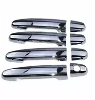Chromuotos durelių rankenų apdailos Toyota Yaris 2007 - 2011